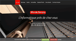 Desktop Screenshot of micros-service.fr